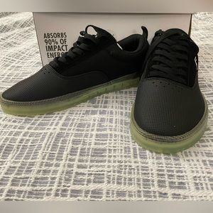 Fp insoles footwear Intercept black ice sz 10 US skater shoes impact absorb